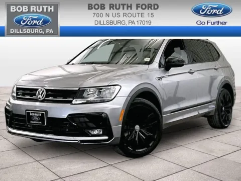 Silver 2021 Volkswagen Tiguan 2.0T SE R-Line Black for sale in Dillsburg, PA