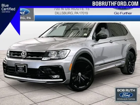 Silver 2021 Volkswagen Tiguan 2.0T SE R-Line Black for sale in Dillsburg, PA