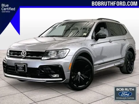 Silver 2021 Volkswagen Tiguan 2.0T SE R-Line Black for sale in Dillsburg, PA