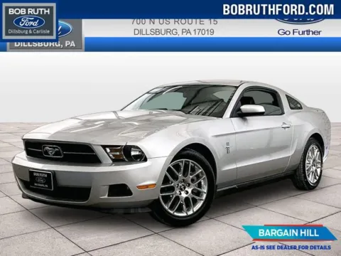 Silver 2012 Ford Mustang V6 Premium for sale in Dillsburg, PA