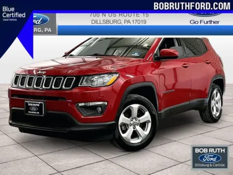 Red 2018 Jeep Compass Latitude for sale in Dillsburg, PA