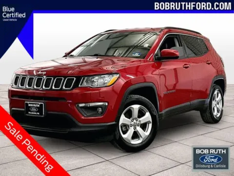 Red 2018 Jeep Compass Latitude for sale in Dillsburg, PA
