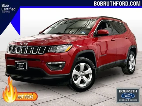 Red 2018 Jeep Compass Latitude for sale in Dillsburg, PA