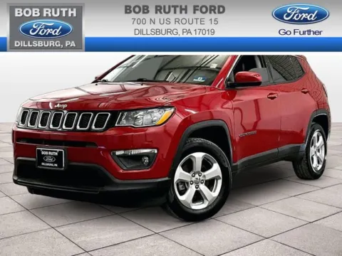 Red 2018 Jeep Compass Latitude for sale in Dillsburg, PA