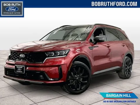 Red 2021 Kia Sorento SX for sale in Dillsburg, PA