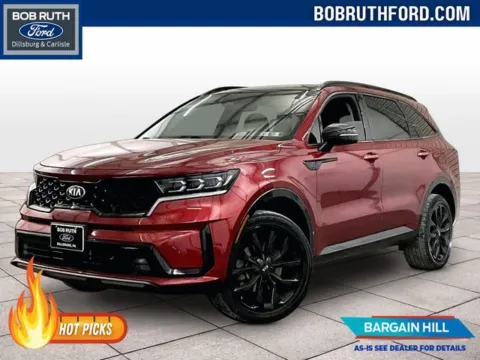 Red 2021 Kia Sorento SX for sale in Dillsburg, PA