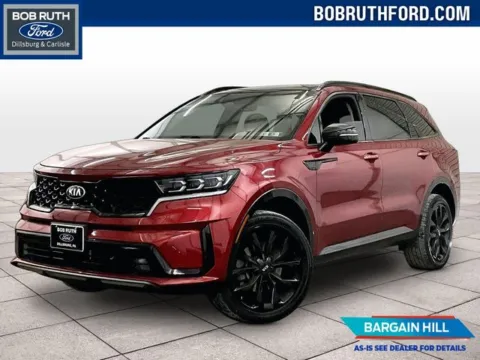 Red 2021 Kia Sorento SX for sale in Dillsburg, PA