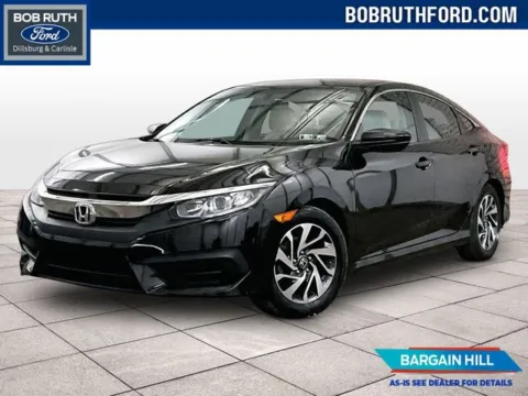 Red 2018 Honda Civic EX for sale in Dillsburg, PA