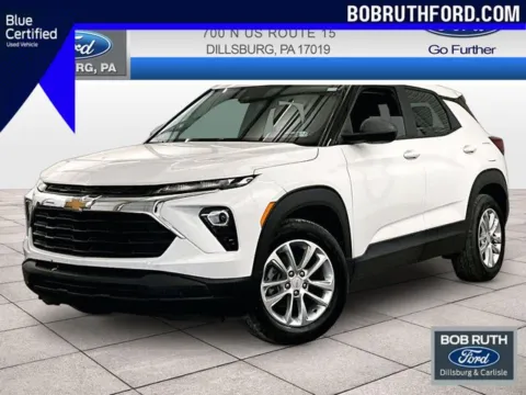 White 2024 Chevrolet TrailBlazer LS for sale in Dillsburg, PA