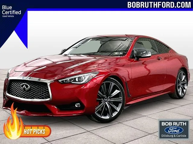 Gray 2018 INFINITI Q60 Red Sport 400 for sale in Dillsburg, PA