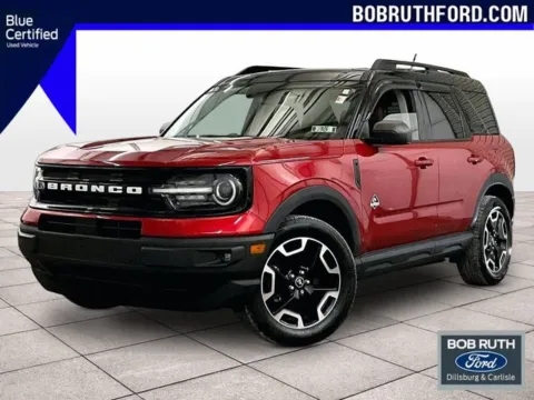 Red 2021 Ford Bronco Sport Outer Banks for sale in Dillsburg, PA