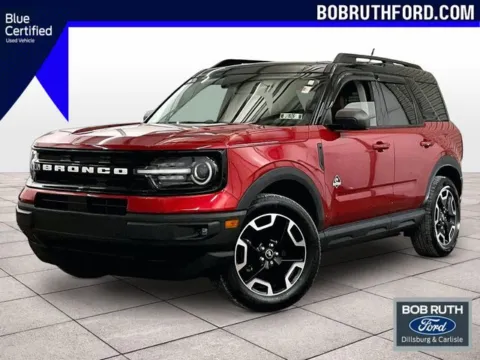 Red 2021 Ford Bronco Sport Outer Banks for sale in Dillsburg, PA