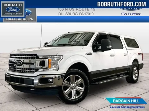 White 2018 Ford F-150 XLT for sale in Dillsburg, PA