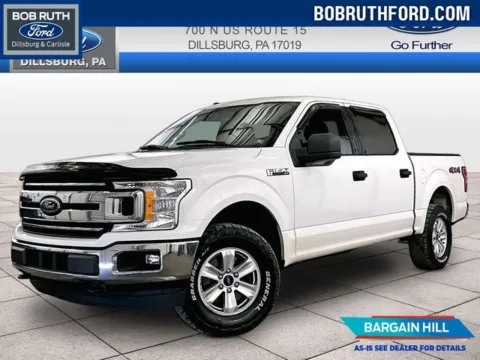 White 2018 Ford F-150 XLT for sale in Dillsburg, PA
