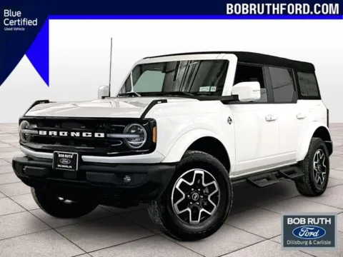 White 2024 Ford Bronco Outer Banks for sale in Dillsburg, PA