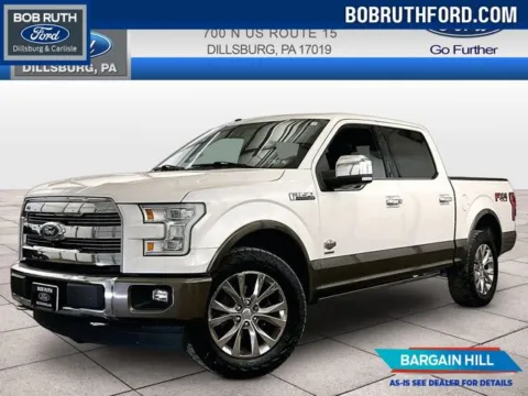 White 2017 Ford F-150 King Ranch for sale in Dillsburg, PA