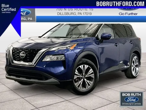 Blue 2021 Nissan Rogue SV for sale in Dillsburg, PA