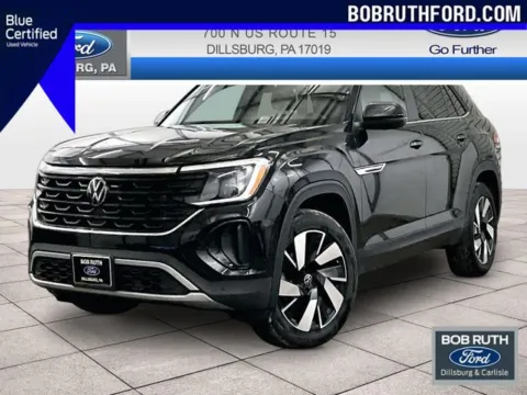 Black 2024 Volkswagen Atlas Cross Sport 2.0T SE w/Technology for sale in Dillsburg, PA