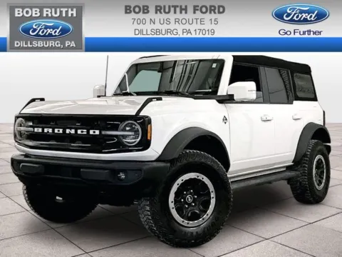 White 2023 Ford Bronco Outer Banks for sale in Dillsburg, PA