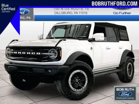 White 2023 Ford Bronco Outer Banks for sale in Dillsburg, PA