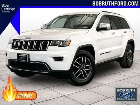White 2019 Jeep Grand Cherokee Limited for sale in Dillsburg, PA