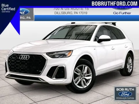 White 2022 Audi Q5 45 S line Premium for sale in Dillsburg, PA