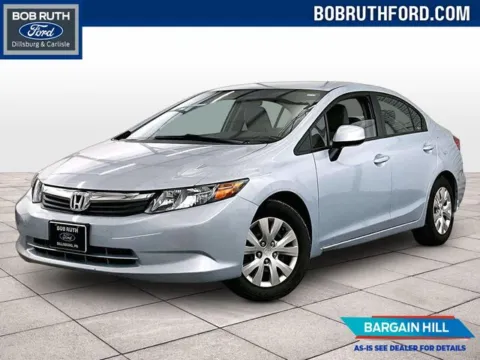 Blue 2012 Honda Civic LX for sale in Dillsburg, PA