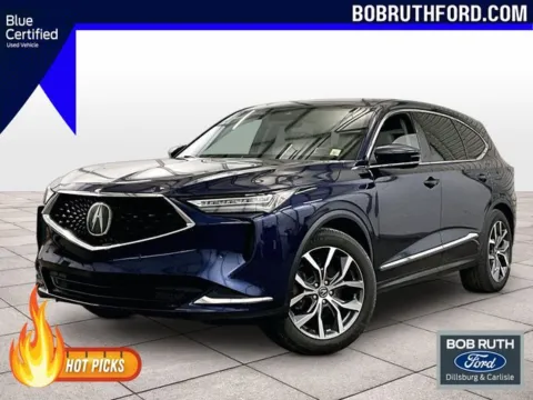 Blue 2022 Acura MDX Technology for sale in Dillsburg, PA