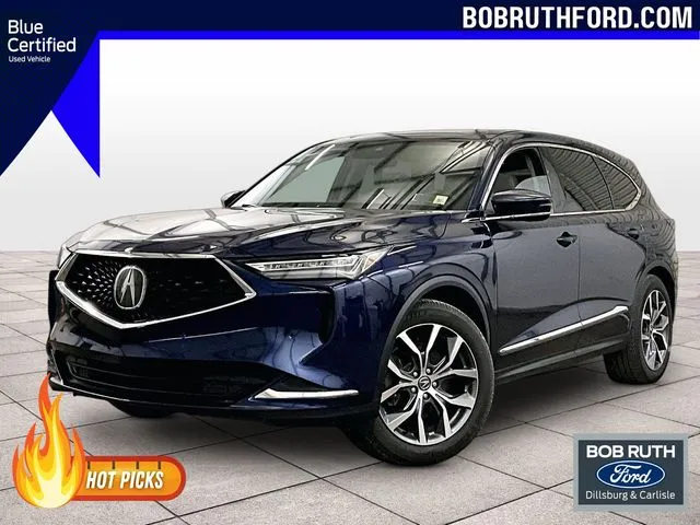 Blue 2022 Acura MDX Technology for sale in Dillsburg, PA