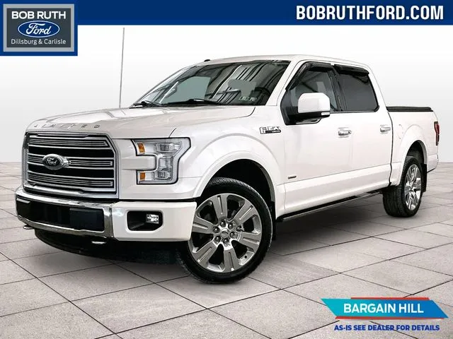 White 2017 Ford F-150 Limited for sale in Dillsburg, PA