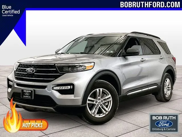 Silver 2023 Ford Explorer XLT for sale in Dillsburg, PA