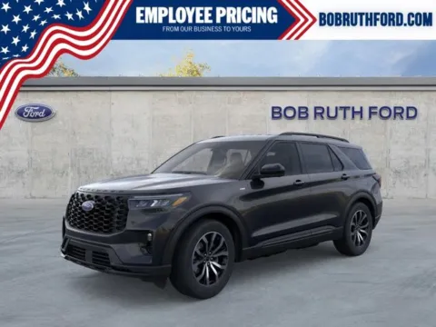 Black 2026 Ford Explorer ST-Line for sale in Dillsburg, PA