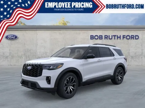 White 2026 Ford Explorer ST-Line for sale in Dillsburg, PA