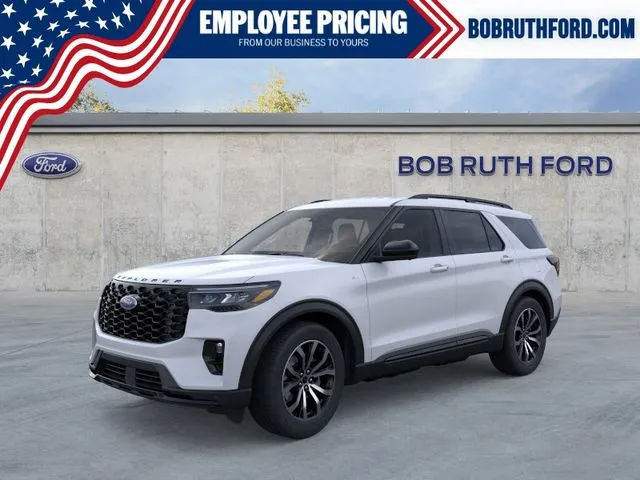 White 2026 Ford Explorer ST-Line for sale in Dillsburg, PA