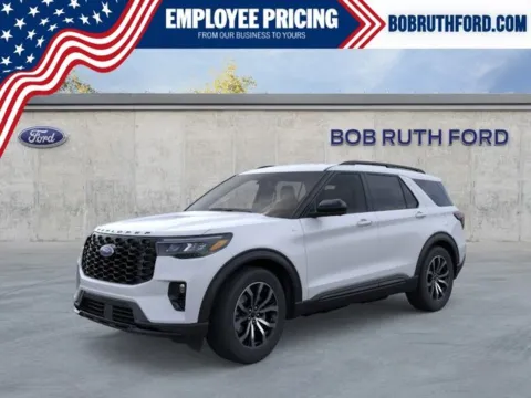 White 2026 Ford Explorer ST-Line for sale in Dillsburg, PA