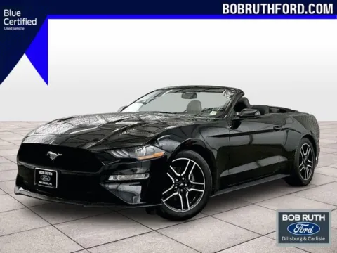 Black 2020 Ford Mustang EcoBoost Premium for sale in Dillsburg, PA