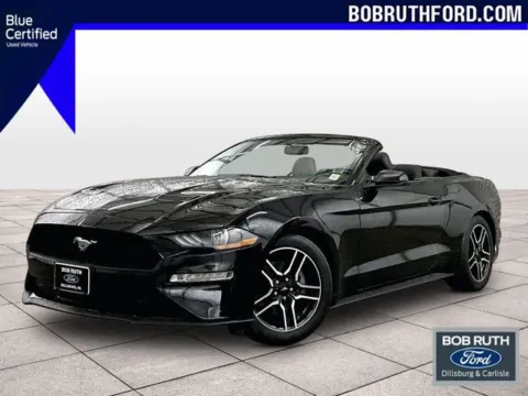 Black 2020 Ford Mustang EcoBoost Premium for sale in Dillsburg, PA