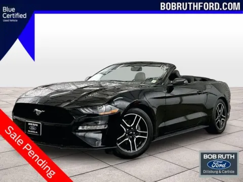 Black 2020 Ford Mustang EcoBoost Premium for sale in Dillsburg, PA