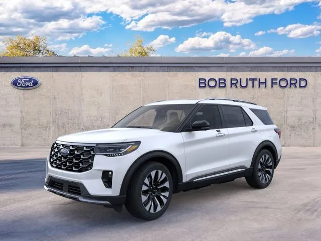 White 2026 Ford Explorer Platinum for sale in Dillsburg, PA