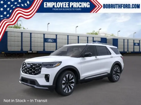 White 2026 Ford Explorer Platinum for sale in Dillsburg, PA