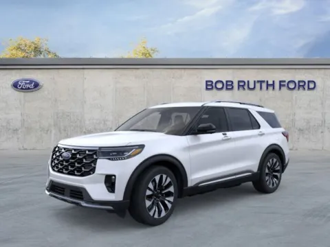 White 2026 Ford Explorer Platinum for sale in Dillsburg, PA