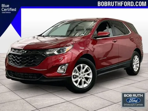 Red 2018 Chevrolet Equinox LT for sale in Dillsburg, PA
