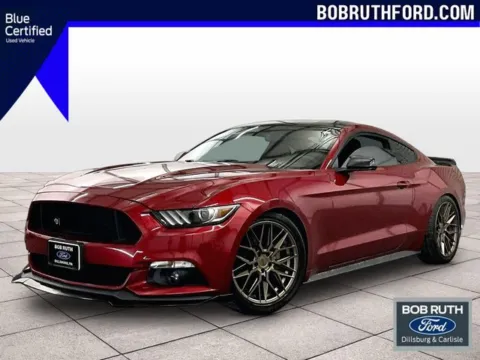 Red 2017 Ford Mustang EcoBoost for sale in Dillsburg, PA