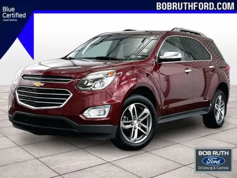 Red 2016 Chevrolet Equinox LTZ for sale in Dillsburg, PA