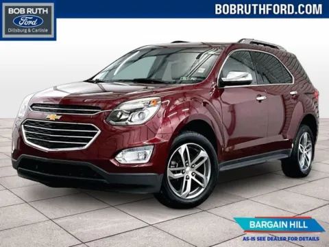Red 2016 Chevrolet Equinox LTZ for sale in Dillsburg, PA