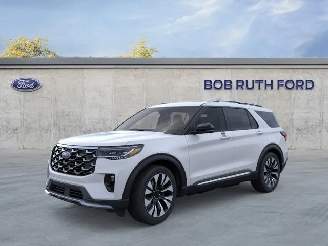 White 2026 Ford Explorer Platinum for sale in Dillsburg, PA