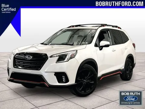 White 2022 Subaru Forester Sport for sale in Dillsburg, PA