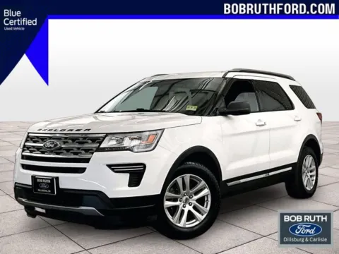 White 2018 Ford Explorer XLT for sale in Dillsburg, PA
