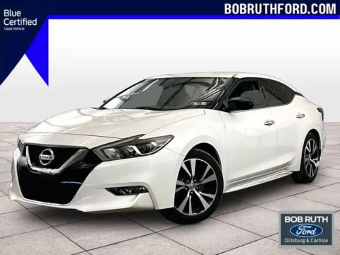 White 2018 Nissan Maxima 3.5 S for sale in Dillsburg, PA