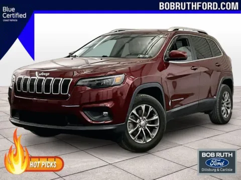 Red 2020 Jeep Cherokee Latitude Plus for sale in Dillsburg, PA